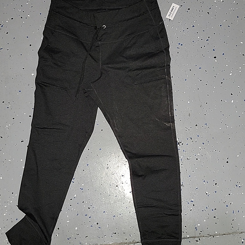 Old Navy Black Track Pants